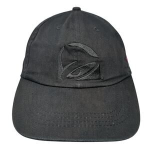 Taco Bell Est. 1962 Cantina Chicken Menu Slideback Baseball Cap Black One Size